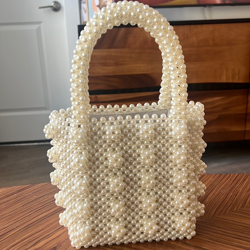 Handcrafted Pearl Purse